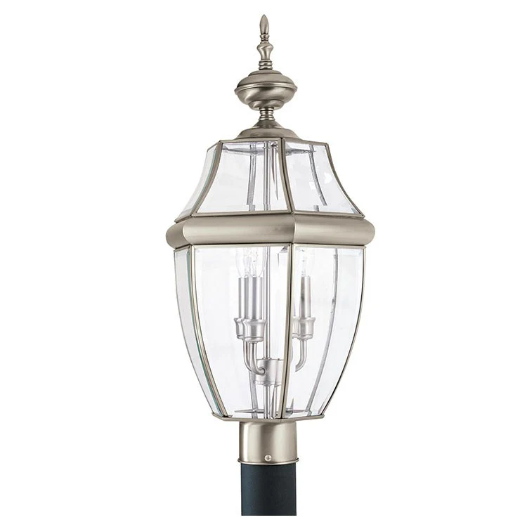 Lancaster Three-Light LED Outdoor Post Lantern - Frankwebs