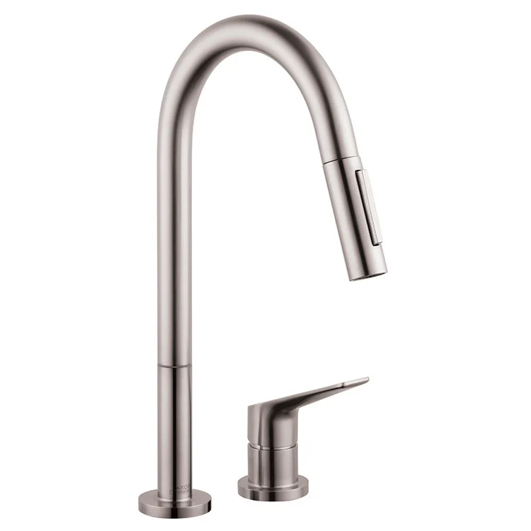 AXOR Citterio M 2-Hole Pull Down Kitchen Faucet - Frankwebs