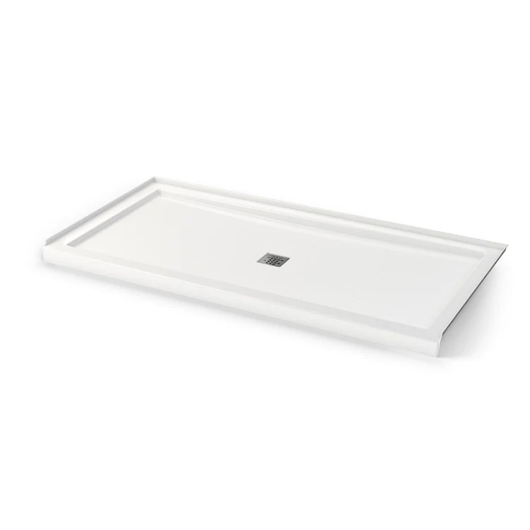 Shower Base B3 Alcove Square Drain White 72 x 36 Inch Acrylic - Frankwebs