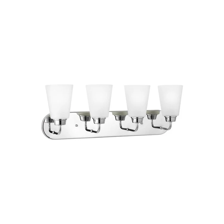 Kerrville Four-Light Bathroom Vanity Fixture - Frankwebs