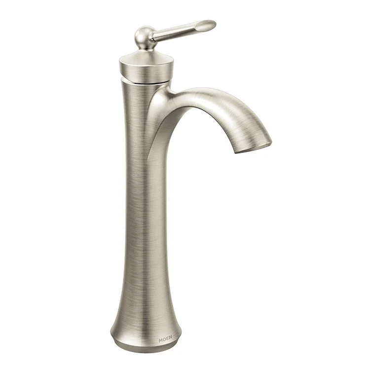 Wynford Single Handle High-Arc Vessel Sink Faucet without Pop-Up Drain - Frankwebs