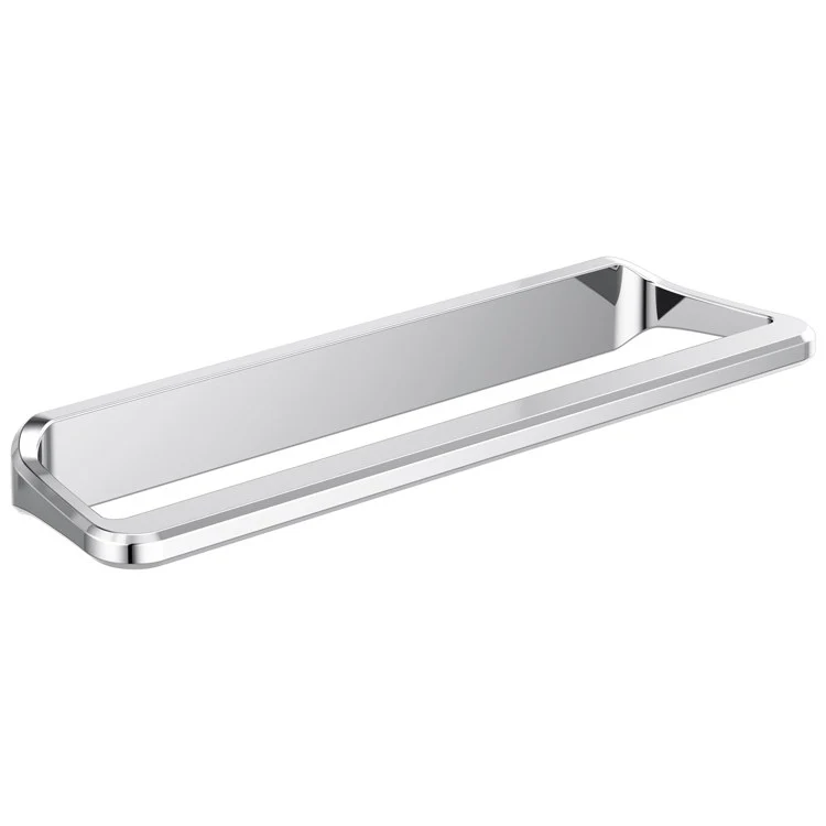 Towel Bar Levoir 8 Inch Mini Polished Chrome Metal 3-7/16 Inch Wall Mount - Frankwebs