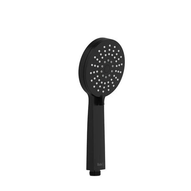 Handshower Round 2-Jet Black 3 Function WaterSense 1.8 Gallons per Minute - Frankwebs