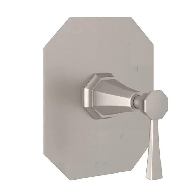 Pressure Balance Valve Trim Deco 1/2 Inch without Diverter 1 Lever Polished Chrome - Frankwebs