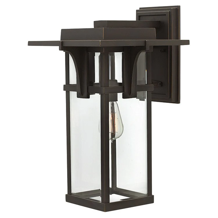 Manhattan Single-Light LED Large Wall-Mount Lantern - Frankwebs
