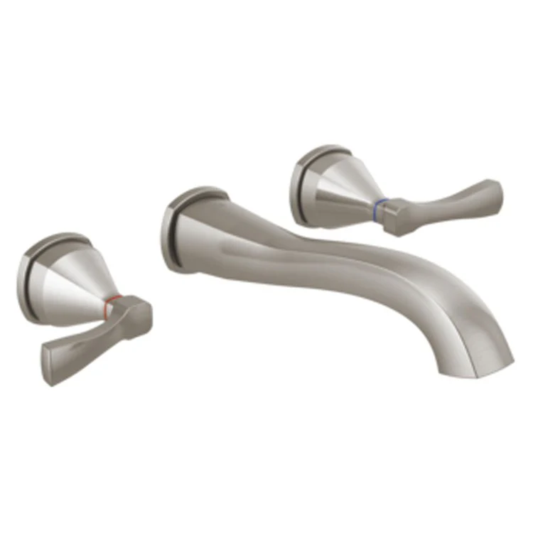 Lavatory Trim Stryke 2 Lever Matte Black ADA Rigid Does Not Swivel - Frankwebs