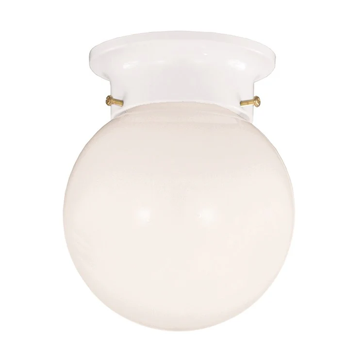 Single-Light Flush Mount Ceiling Fixture - Frankwebs