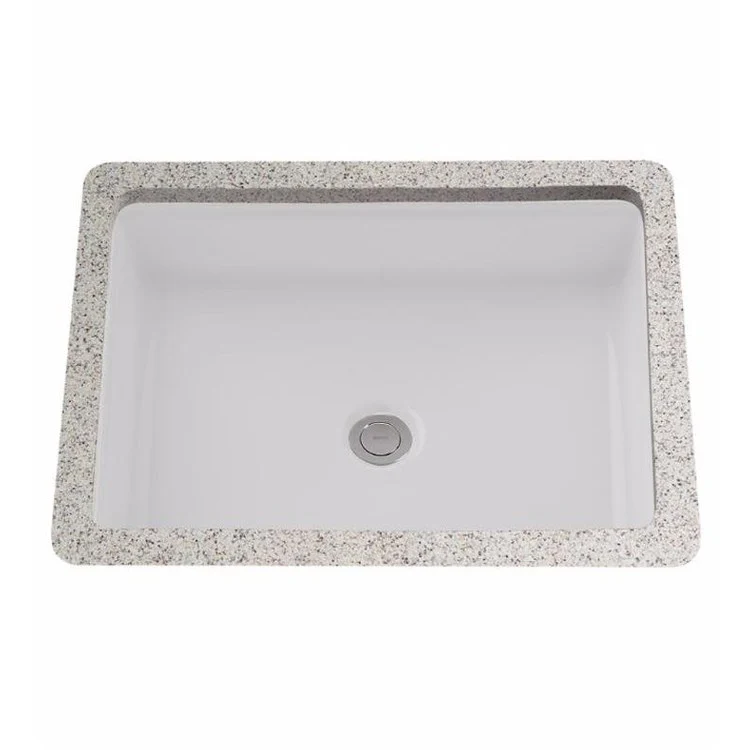 Lavatory Sink Atherton Undercounter 21-3/8 x 16-3/8 Inch Rectangle ADA Cotton - Frankwebs