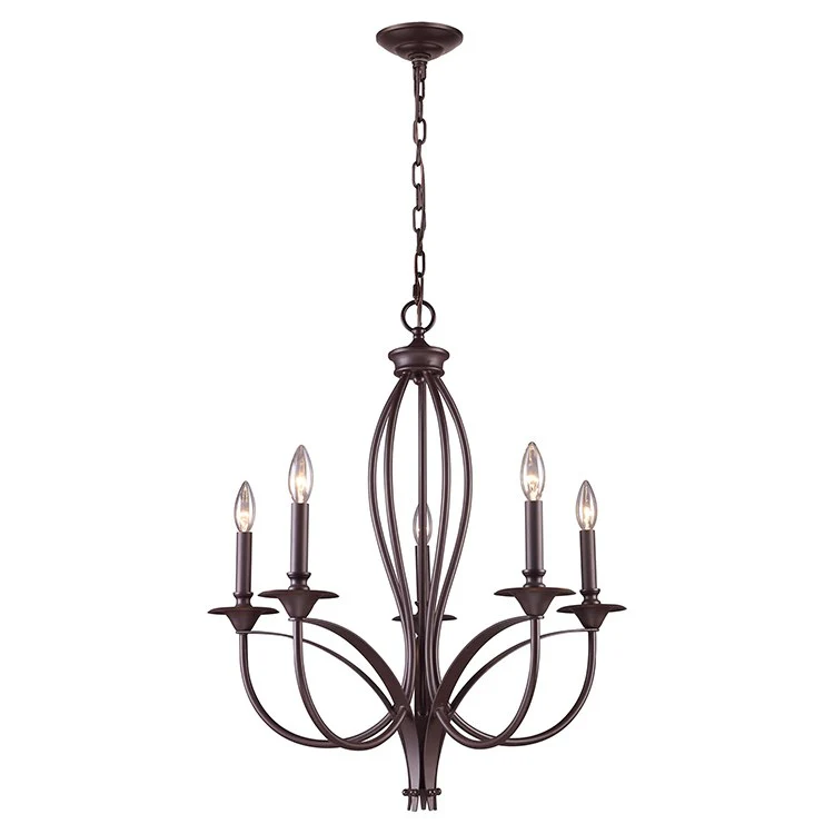 Medford Five-Light Chandelier - Frankwebs