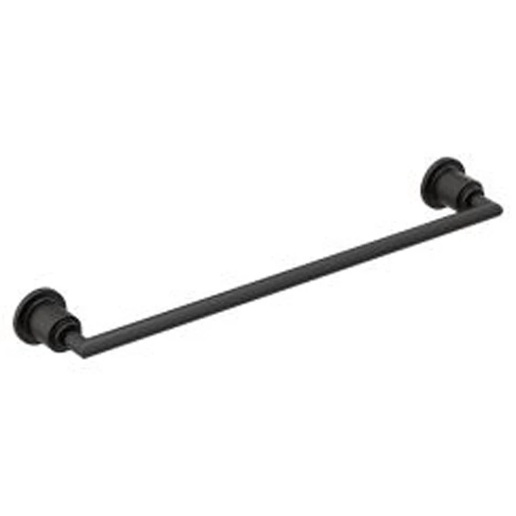Towel Bar Arris 18 Inch Matte Black 3-1/8 Inch - Frankwebs