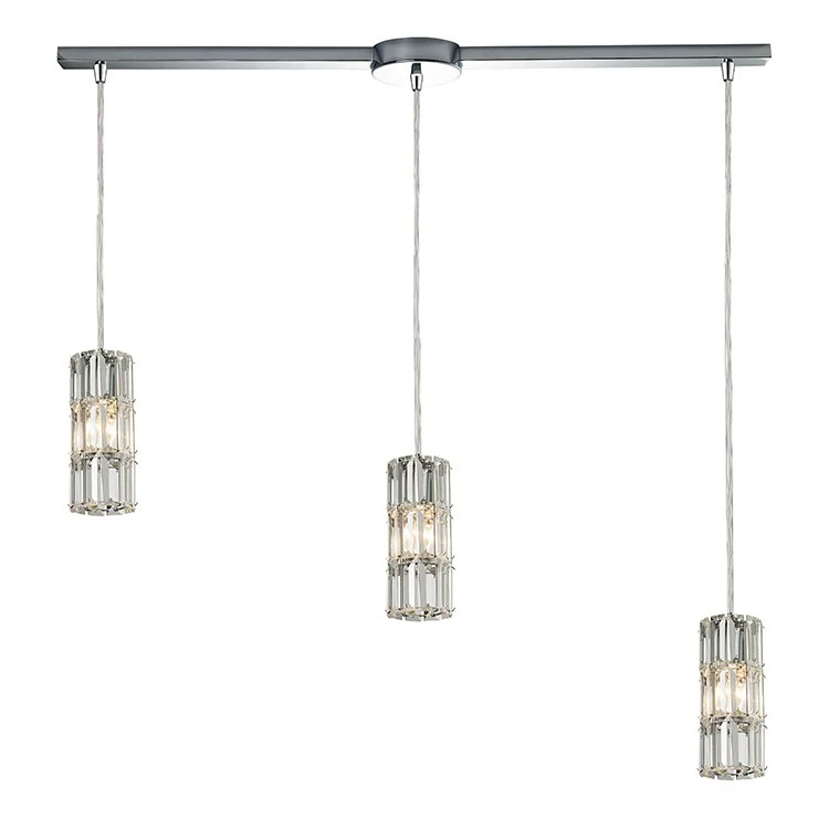Cynthia Three-Light Linear Pendant - Frankwebs