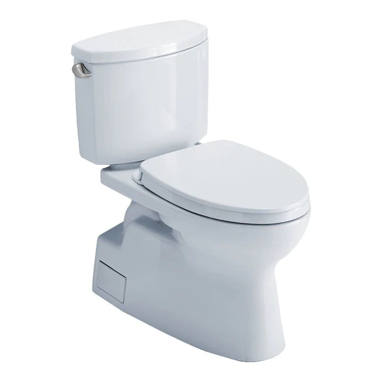 Toilet Vespin II 2 Pieces Universal Height Sedona Beige Elongated ADA 30 Inch 1.28 Gallons per Flush Left Hand Chrome Soft Close - Frankwebs