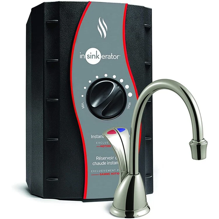 Water Dispenser Involve Wave Instant Hot/Cool with Hot Water Tank 2 Lever Chrome High Arc - Frankwebs