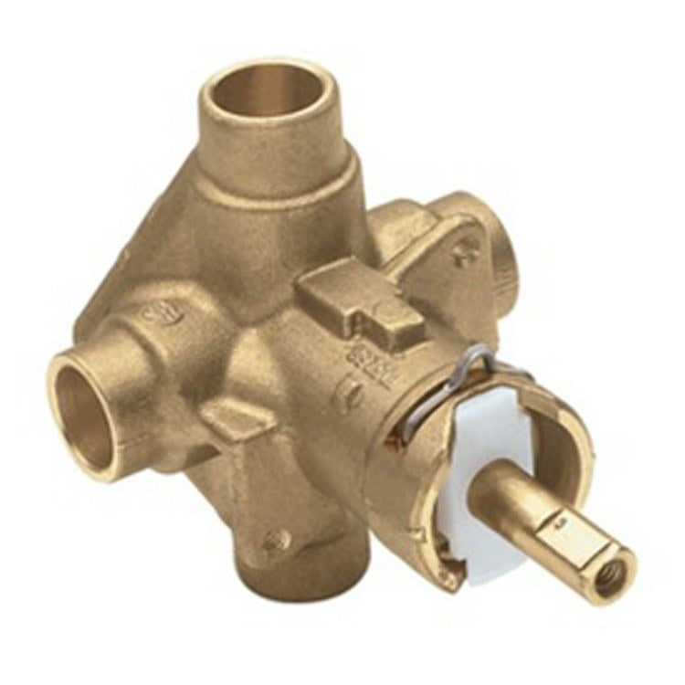 Posi-Temp Four-Port Pressure Balance Rough Valve with 1/2