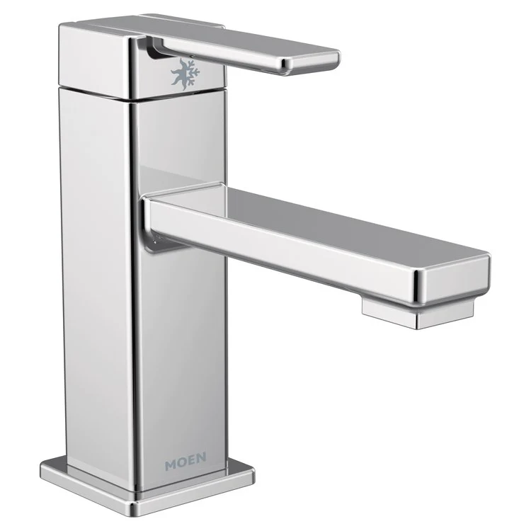 Lavatory Faucet 90 Degree 1 Lever ADA WaterSense Chrome 1.2 Gallons per Minute - Frankwebs