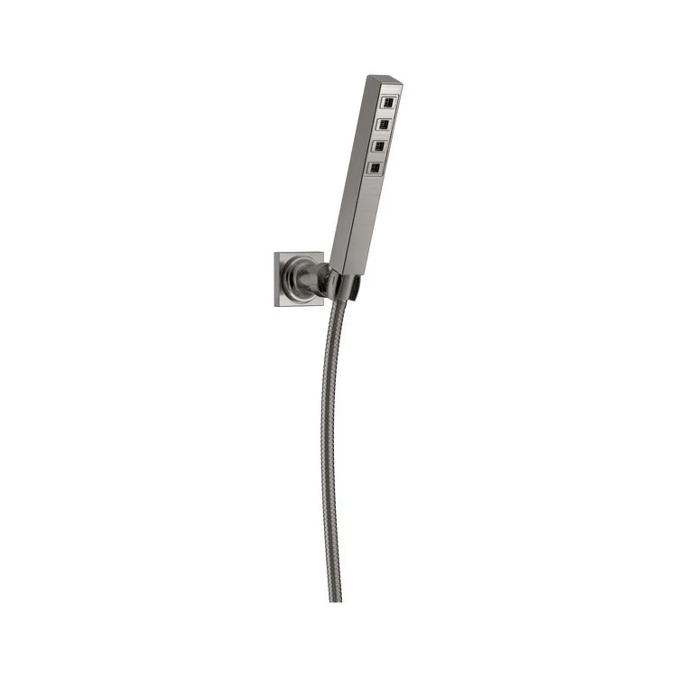 Handshower H2Okinetic Universal Showering Components Lumicoat Chrome 1 Function WaterSense - Frankwebs