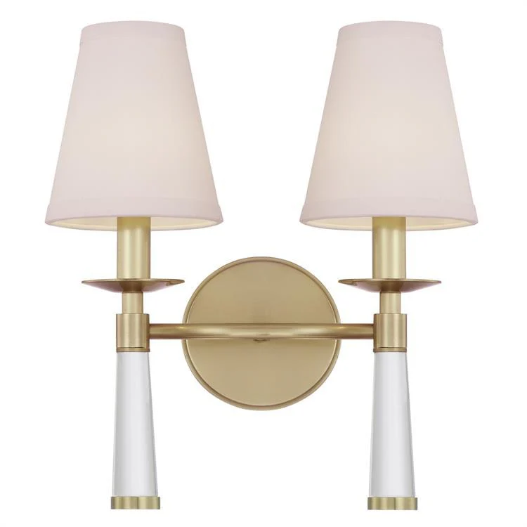 Baxter Two-Light Wall Sconce - Frankwebs
