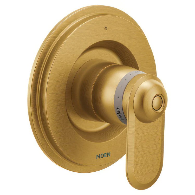 Volume Control Trim Greenfield 1 Lever Brushed Gold ADA - Frankwebs