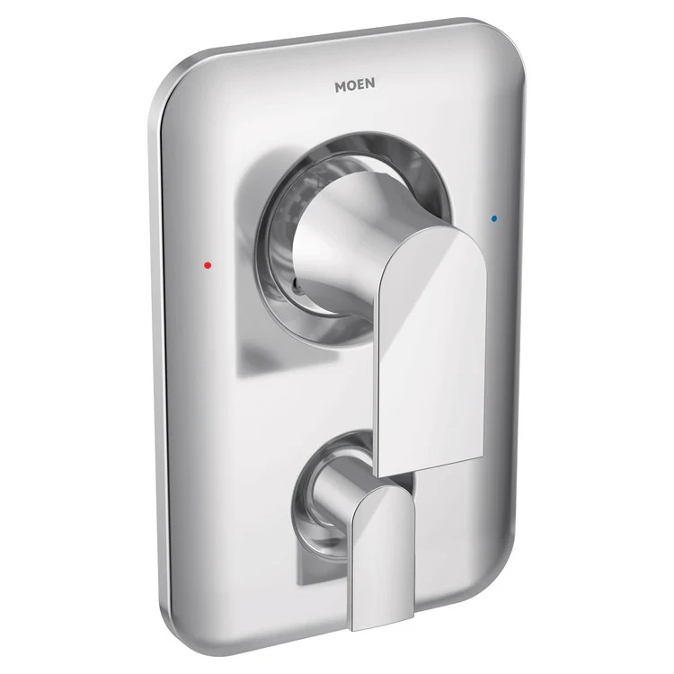 Diverter Trim Genta Brushed Nickel 2 Lever ADA - Frankwebs