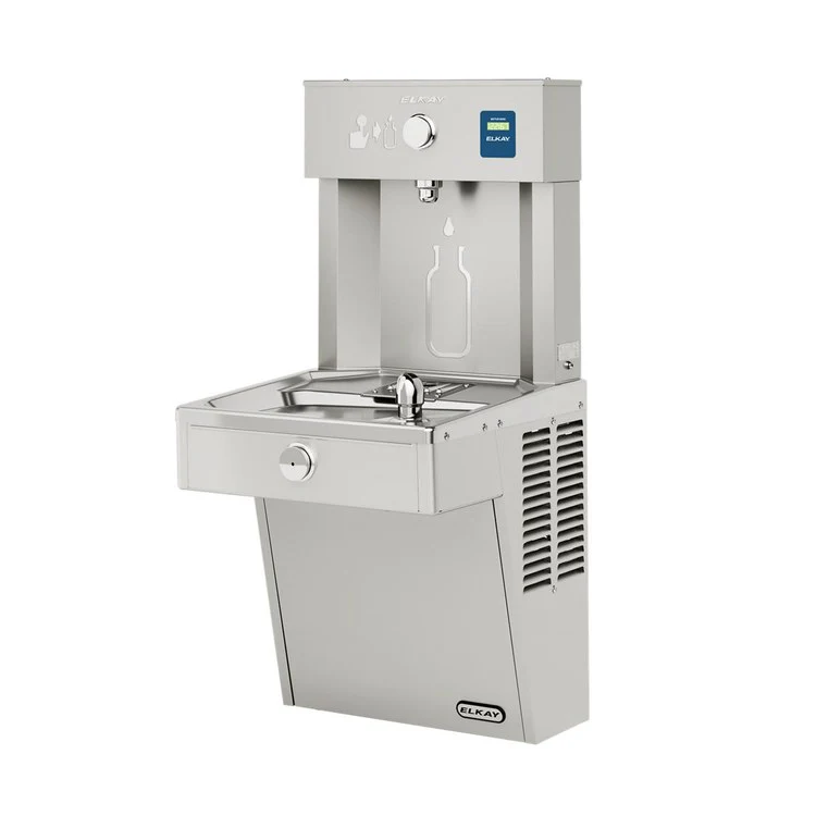 EZH2O Vandal-Resistant Bottle Filling Station with Single Refrigerated Cooler - Frankwebs