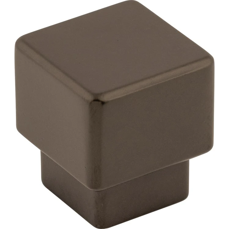 Knob Sanctuary Tapered Square Ash Gray Zinc Alloy 1 Inch 1-1/8 Inch - Frankwebs
