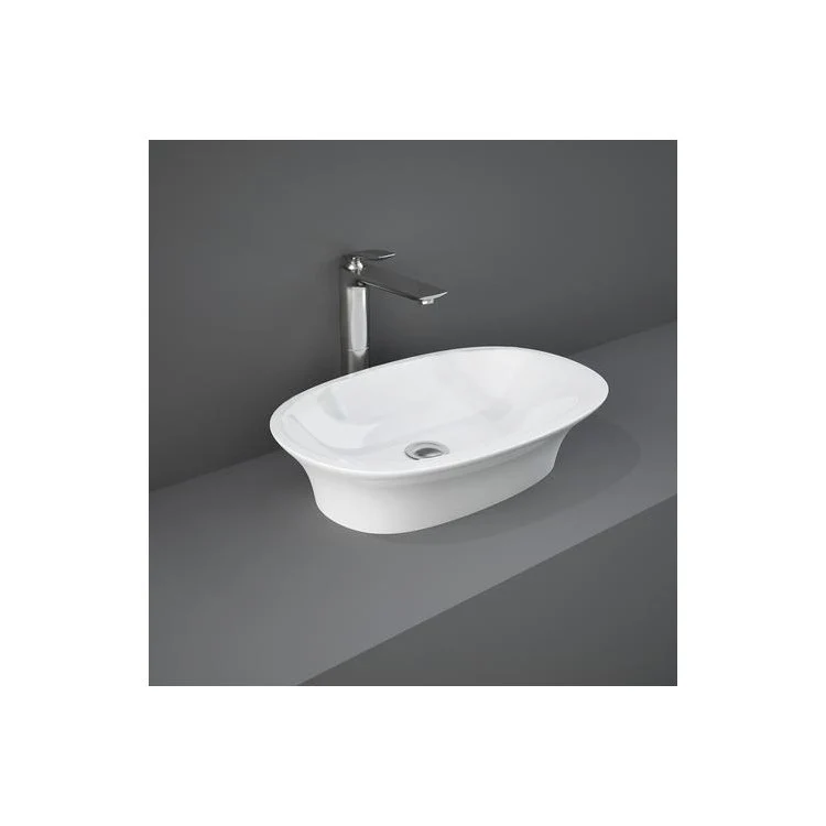 Vessel Sensation 23-5/8 x 15 Inch White Vitreous China - Frankwebs