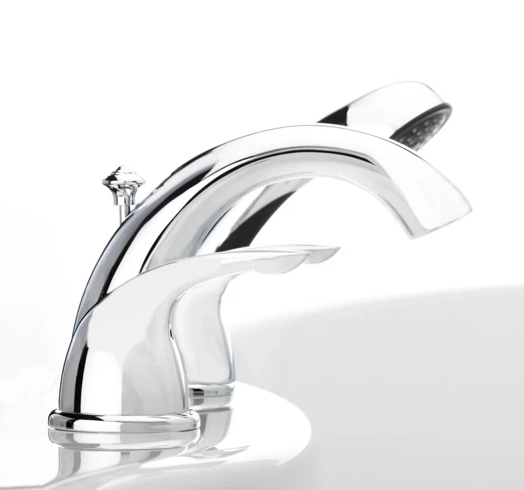 Classic Two Handle 4-Hole Roman Tub Faucet with Handshower - Frankwebs