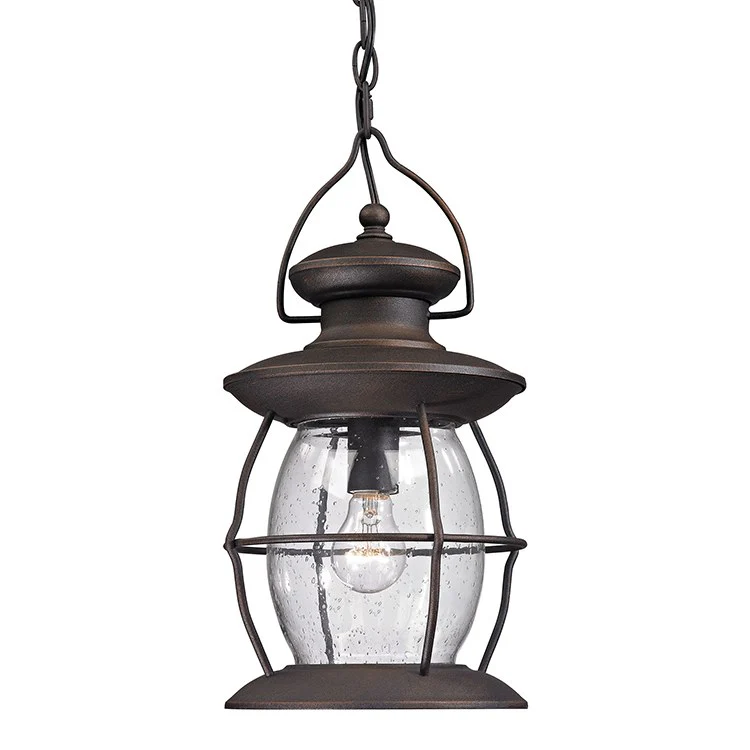 Village Lantern Single-Light Outdoor Pendant - Frankwebs