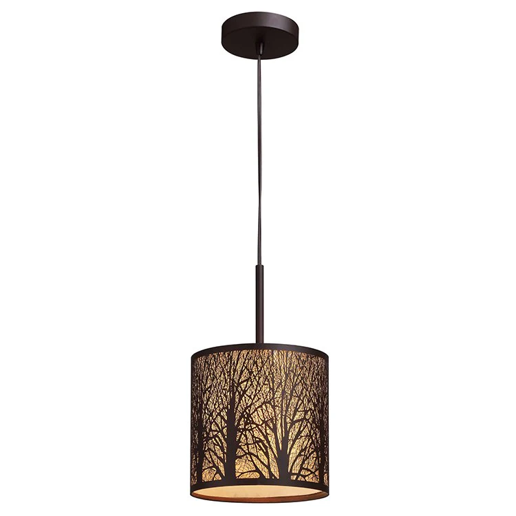 Woodland Sunrise Single-Light LED Pendant - Frankwebs