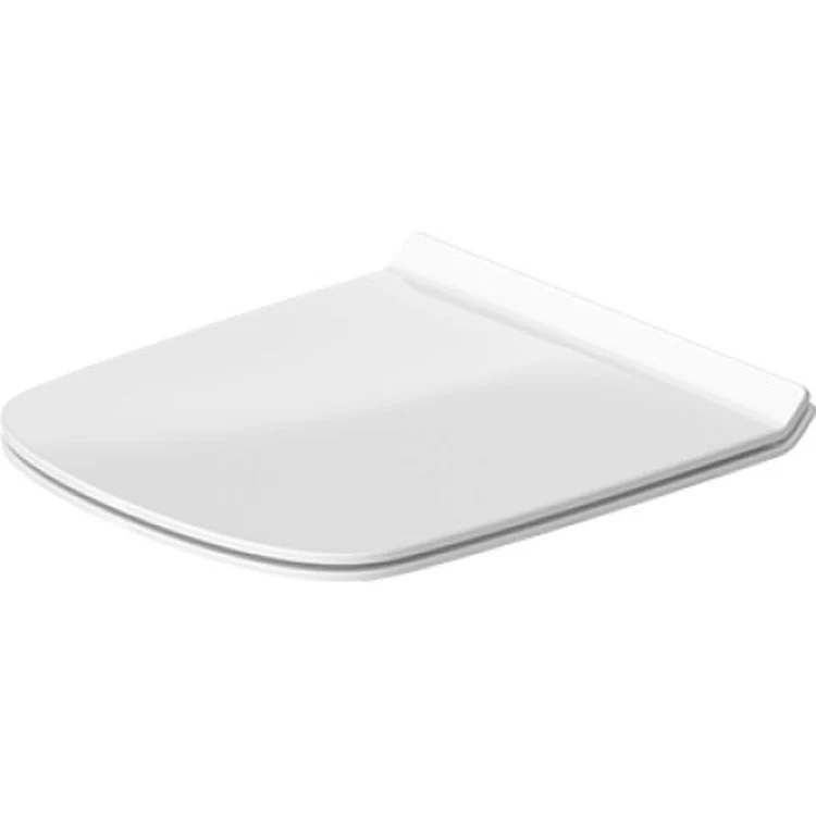 Toilet Seat DuraStyle Elongated with Slow Closing Cover Plastic White - Frankwebs