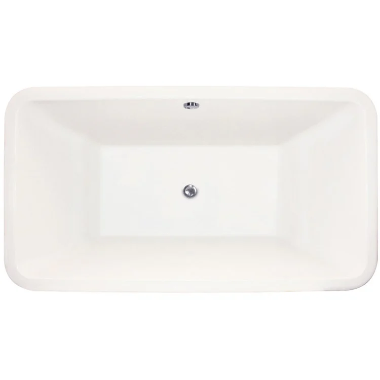 Air Tub Designer Collection Natasha Drop-In White Rectangle 8 Jet Acrylic 70 x 36 x 23 Inch - Frankwebs