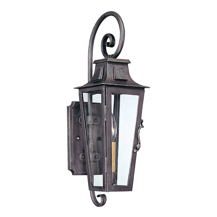 Parisian Square Single-Light Small Outdoor Wall Lantern - Frankwebs