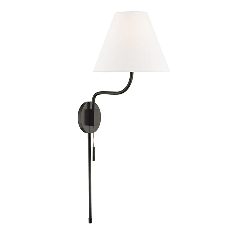 Patti Single-Light Wall Sconce with Plug - Frankwebs