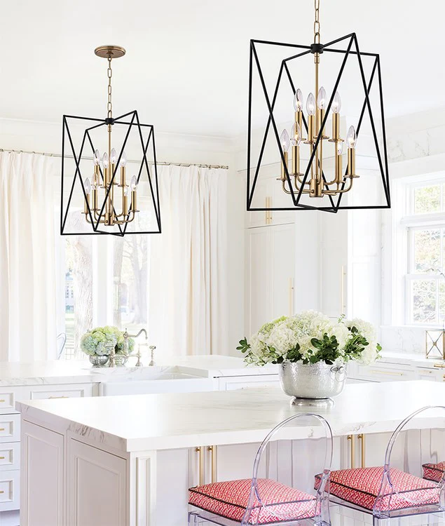 Laszlo Eight-Light Pendant - Frankwebs