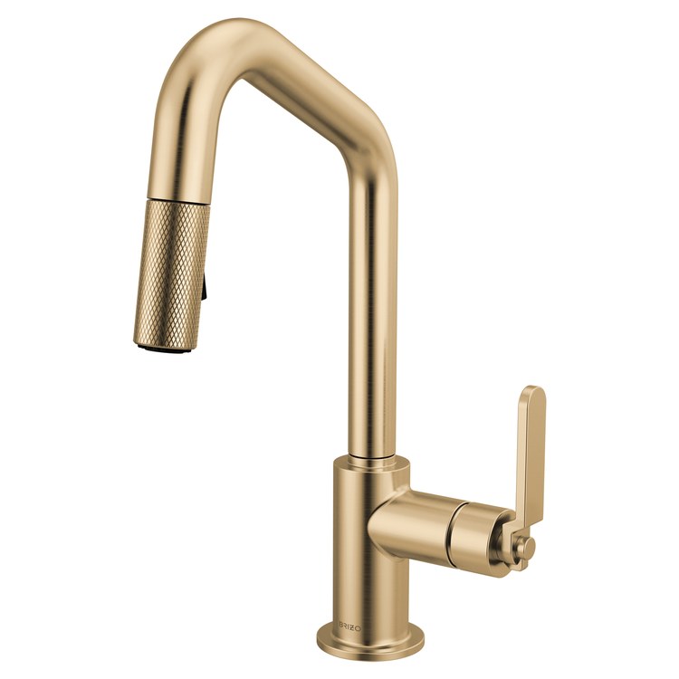Prep Faucet Litze 1 Industrial Handle ADA Polished Chrome Pull Down Dual Function Angle 360 DEG Swivel 1.8 Gallons per Minute - Frankwebs