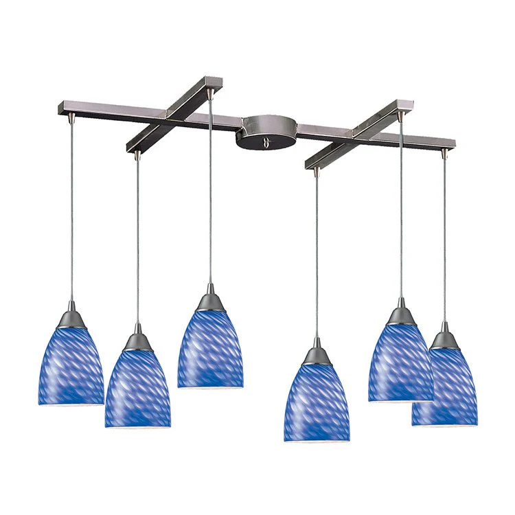 Arco Baleno Six-Light Pendant - Frankwebs