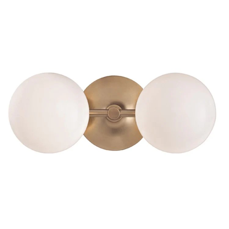 Fleming Two-Light Bathroom Vanity Fixture - Frankwebs