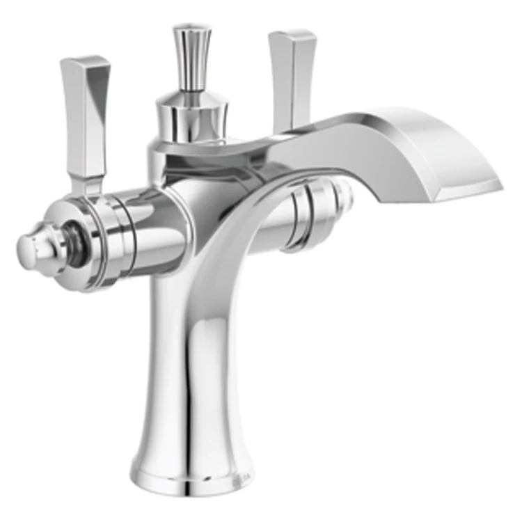 Lavatory Faucet Dorval Monoblock 1 Lever ADA WaterSense Chrome 1.2 Gallons per Minute - Frankwebs