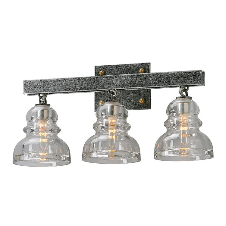 Menlo Park Three-Light Bathroom Vanity Fixture - Frankwebs