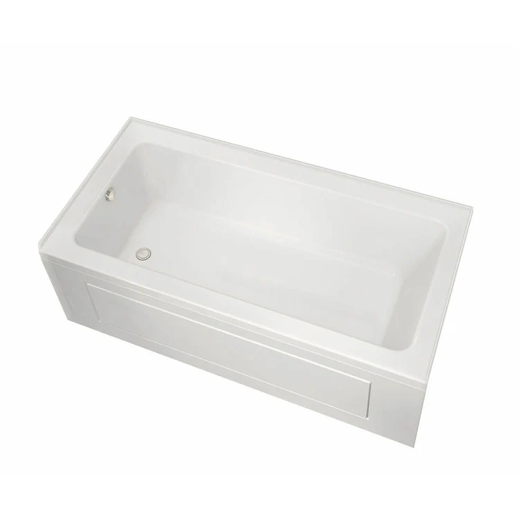 Tub Pose 60 x 32 Inch Alcove Combined Whirlpool Aeroeffect Right Hand White Acrylic - Frankwebs