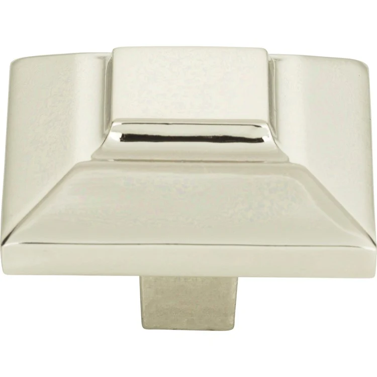 Knob Atlas Trocadero Large Square Pewter Zinc Alloy 1-1/2 Inch - Frankwebs