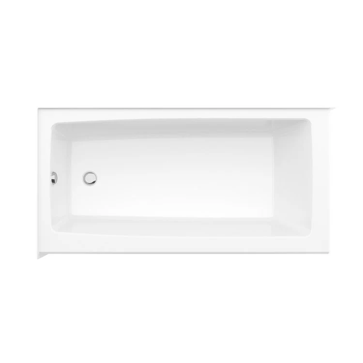 Tub Mackenzie 60 x 30 Inch Corner Left Hand White AcrylX - Frankwebs