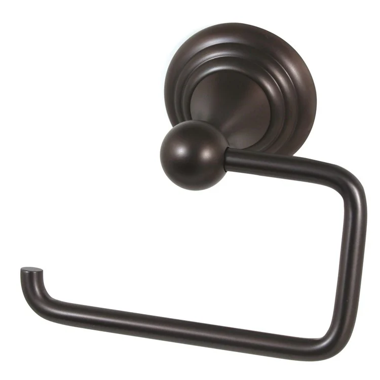 Toilet Paper Holder Embassy Bath Single Post Unlacquered Brass 5-1/2 Inch 3-1/4 Inch Wall Mount - Frankwebs