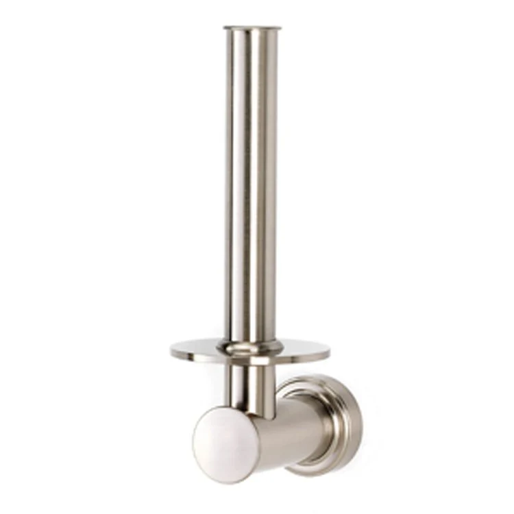 Toilet Paper Holder Infinity Bath Reserve Satin Nickel Brass 6-3/4 Inch 2-13/16 Inch Wall Mount - Frankwebs