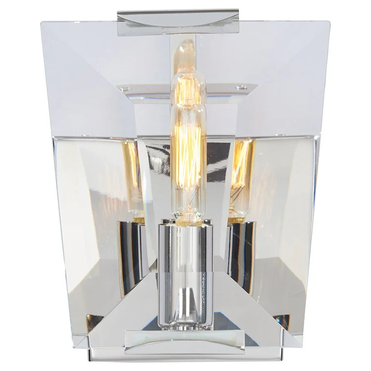 Castle Aurora Single-Light Bathroom Wall Sconce - Frankwebs