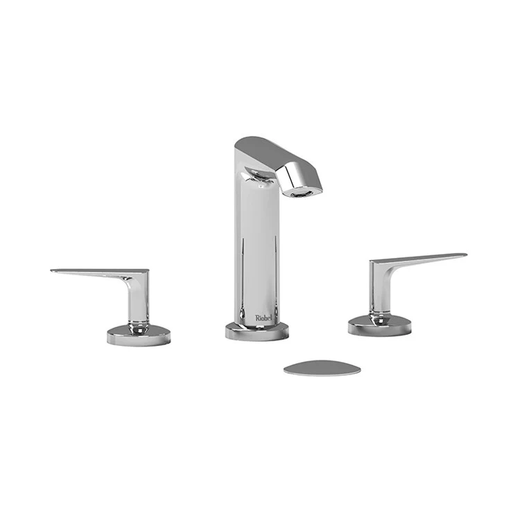 Lavatory Faucet Venty Widespread 8 Inch Spread 2 Lever ADA Chrome 1.5 Gallons per Minute - Frankwebs