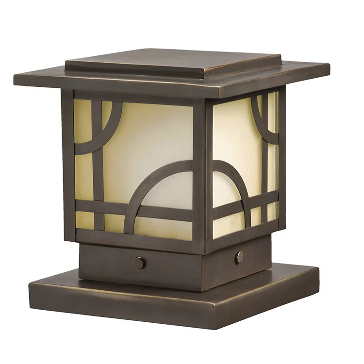 Larkin Estates Single-Light Pier Mount Post Lantern - Frankwebs