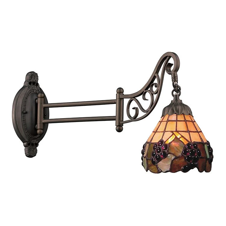 Mix-N-Match Single-Light LED Swing Arm Wall Sconce - Frankwebs