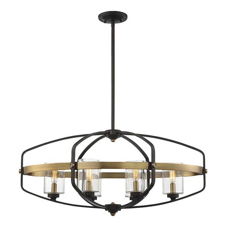 Kirkland Six-Light Linear Chandelier - Frankwebs
