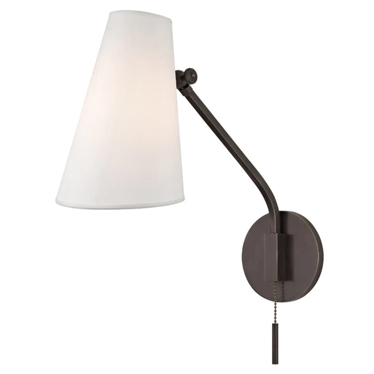 Patten Single-Light Swing Arm Wall Sconce - Frankwebs